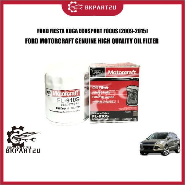 FORD FIESTA KUGA ECOSPORT FOCUS MONDEO  MUSTANG (2009-2015) OIL FILTER MADE BY MOTORCRAFT FL-910S