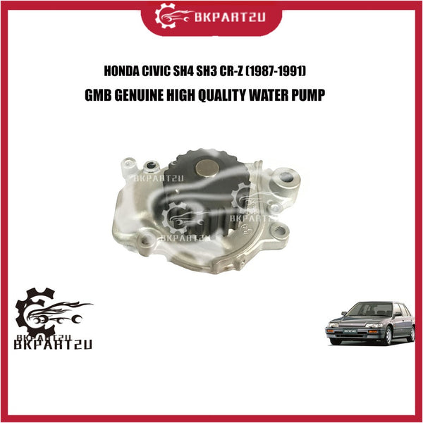 HONDA CIVIC SH4 SH3 CR-Z (1987-1991) WATER PUMP MADE BY GMB HIGH QUALITY WATER PUMP GWHO-24A 19200-PG6-000