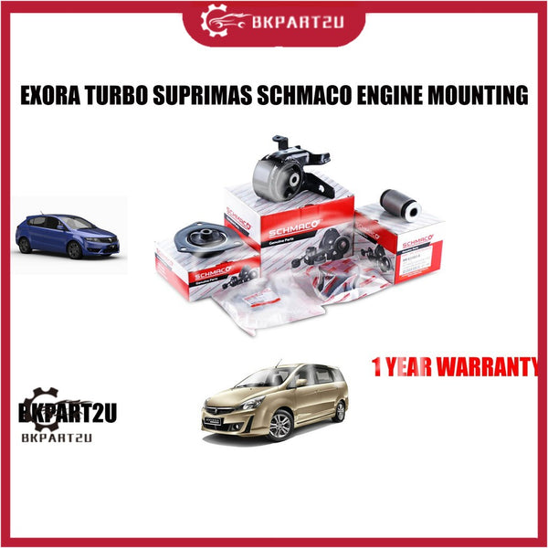 SCHMACO ENGINE MOUNTING SET for Proton Exora Preve Suprima S Turbo Auto