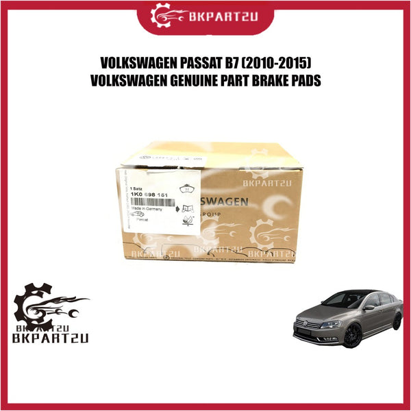 VOLKSWAGEN PASSAT B7 CKD PASSAT CC  AUDI TT A3  (2010-2015) BRAKE PADS 1K0 698 151 HIGH QUALITY