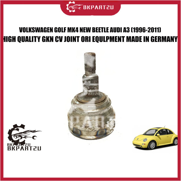VOLKSWAGEN NEW BEETLE GOLF MK4 AUDI A3 (1996-2011)DRIVE SHAFT CV JOINT QUALITY GKN CV JOINT MADE IN GERMANY 3574980990E