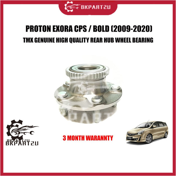 PROTON EXORA CPS / BOLD TURBO (2009-2020) REAR HUB BEARING WITH ABS GEAR (BEARING BELAKANG) MADE BY TMX 3 MONTH WARRANTY