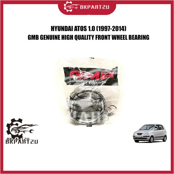HYUNDAI ATOS GETZ I10 PICANTO SURIA (1997-2014) FRONT WHEEL BEARING (BEARING TYRE DEPAN) MADE BY GMB 51720 02000