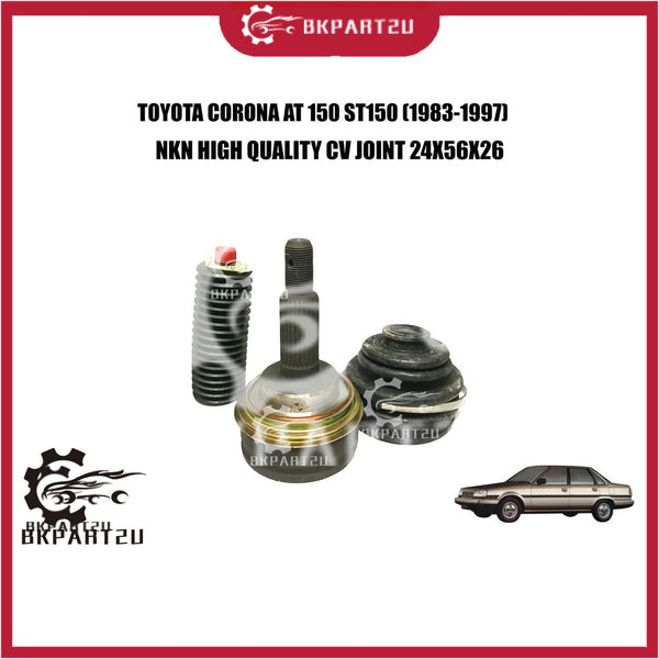 TOYOTA CORONA AT 150 ST150 (1983-1997) CV JOINT (DRIVE SHAFT HEAD) MADE BY NKN C.V JOINT N-1015-2H 43410-20030 24X56X26