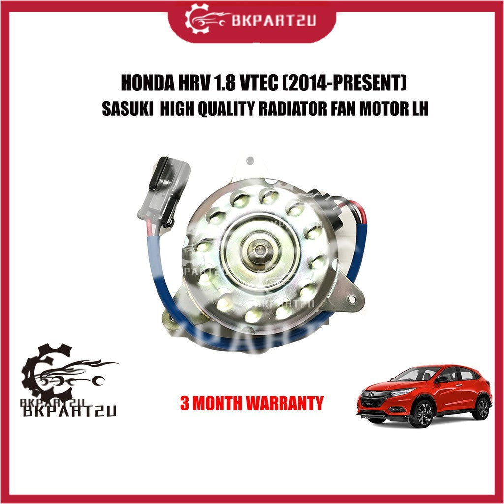 HONDA HRV 1.8 VTEC (2014-PRESENT) RADIATOR FAN MOTOR LH MADE BY SASUKI ...