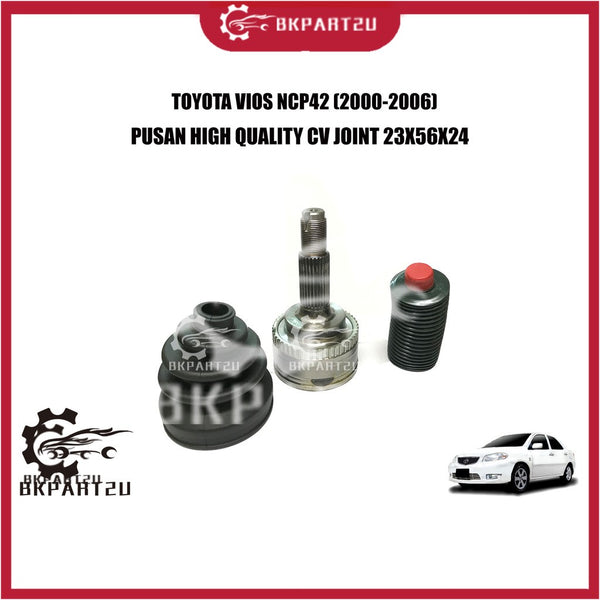 TOYOTA VIOS NCP42 1.5 (2000-2006) CV JOINT(DRIVE SHAFT HEAD) MADE BY PUSAN C.V JOINT TY24562348 23X56X24