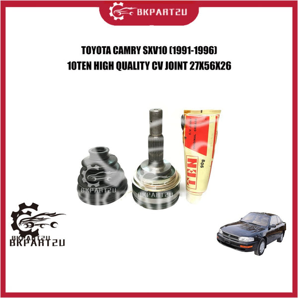 TOYOTA CAMRY SXV10  SXV20 2.2 (1991-1996) CV JOINT(DRIVE SHAFT HEAD) MADE BY 10TEN C.V JOINT TO-022 27X56X26