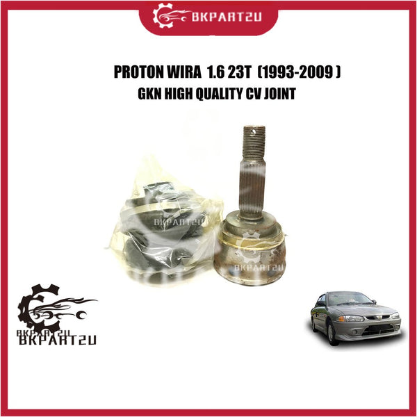 PROTON WIRA 1.6 23 T (1993-2009) CV JOINT (DRIVE SHAFT HEAD) MADE BY GKN HIGH QUALITY C.V JOINT 301984 GKN GERMANY