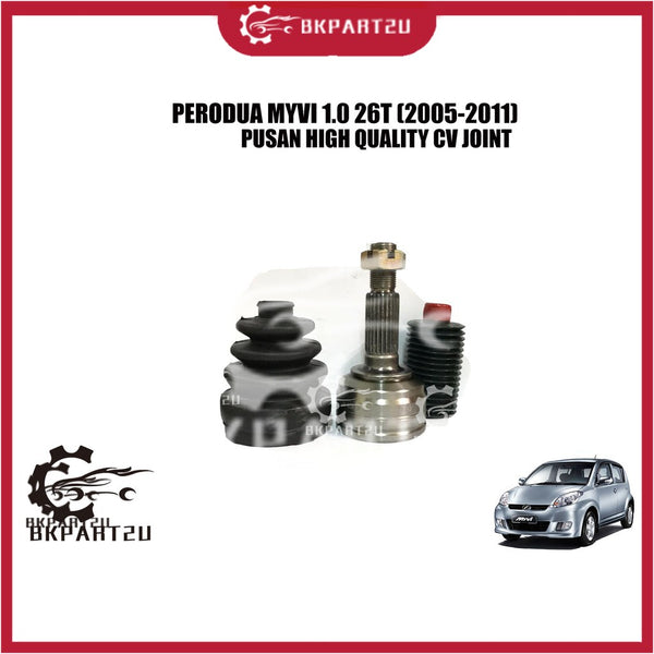 PERODUA MYVI 1.0 (2005-2011) CV JOINT (DRIVE SHAFT HEAD) MADE BY PUSAN HIGH QUALITY C.V JOINT DA-1-1028 24X26X47