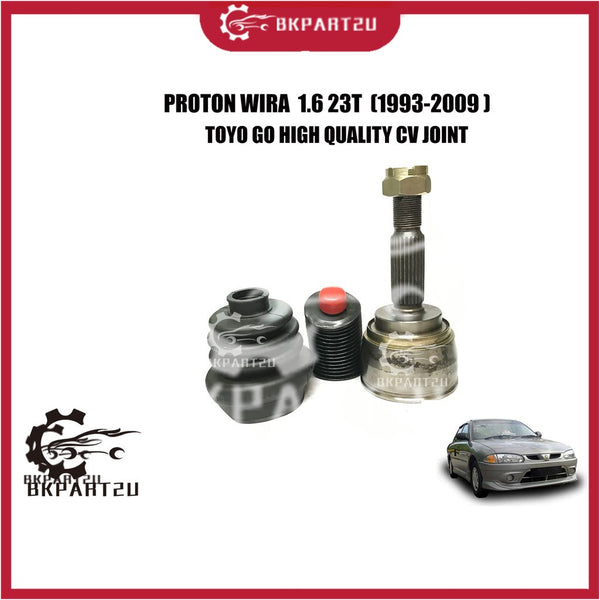 PROTON WIRA 1.6 23 T (1993-2009) CV JOINT (DRIVE SHAFT HEAD) MADE BY TOYO GO HIGH QUALITY C.V JOINT MI-1-012 DRIVE SHAFT