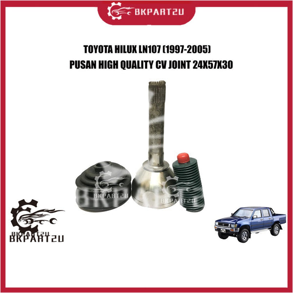 TOYOTA HILUX LN107 (1997-2005) CV JOINT (DRIVE SHAFT HEAD) MADE BY PUSAN C.V JOINT TO-1-1015  24X57X30