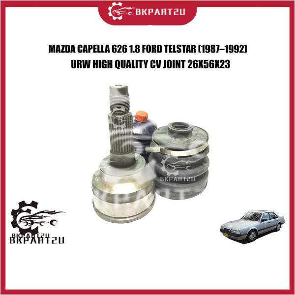 MAZDA CAPELLA 626 1.8 FORD TELSTAR (1987–1992) CV JOINT(DRIVE SHAFT HEAD) MADE BY URW C.V JOINT 26X56X23