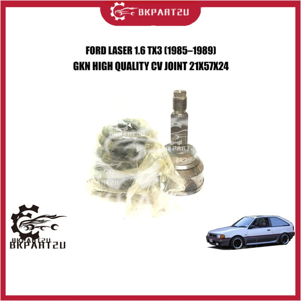 MAZDA FAMILIA 323 TX3 FORD LASER 1.6 (1985-1989) CV JOINT(DRIVE SHAFT HEAD) MADE BY GKN C.V JOINT 301995 21X57X24