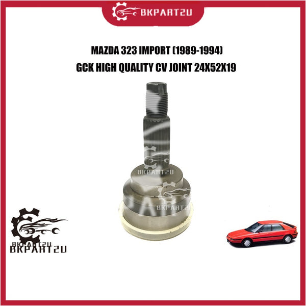 MAZDA 323 IMPORT (1989-1994) CV JOINT (DRIVE SHAFT HEAD) OEM C.V JOINT 24X52X19 HIGH QUALITY