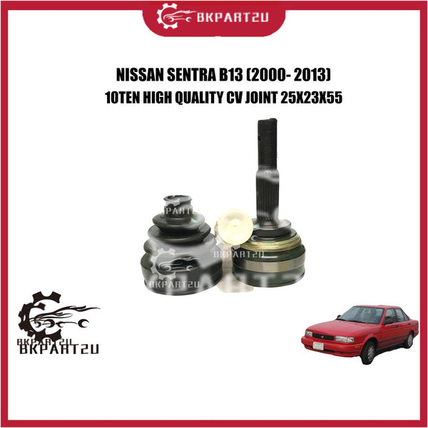 NISSAN SUNNY SENTRA B13 B14 16V (1990–1994)CV JOINT(DRIVE SHAFT HEAD) MADE BY TEN HIGH QUALITY C.V JOINT NI-022 25X23X55