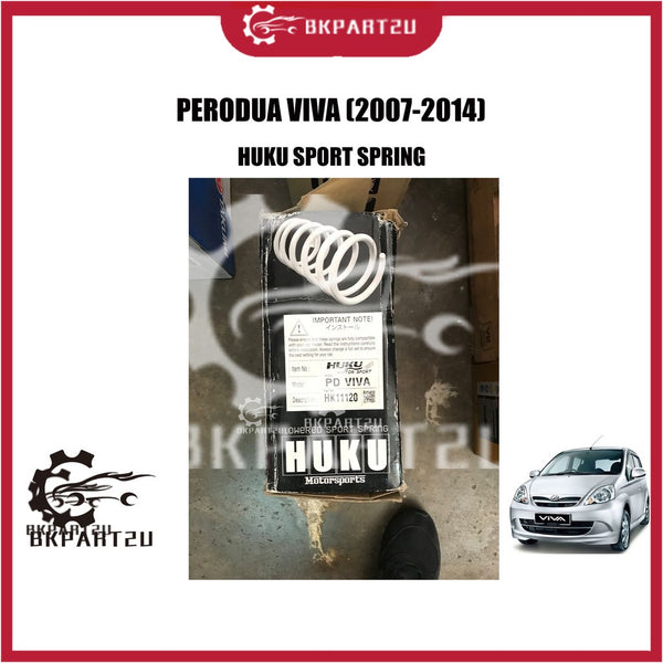 PERODUA VIVA (2007-2014)SPORT SPRING MADE BY HUKU HIGH QUALITY