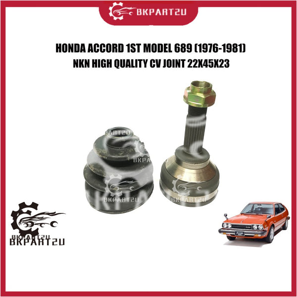 HONDA ACCORD 1ST MODEL 689 (1976-1981) CV JOINT (DRIVE SHAFT HEAD) MADE BY NKN HIGH QUALITY C.V JOINT N-6021-2H 22X45X23