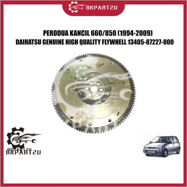 PERODUA KANCIL 660/850 MIRA(1994-2009) FLY WHEEL MTM DAIHATSU GENUINE HIGH QUALITY FLY WHEELL 13405-87227-000  BRAND NEW