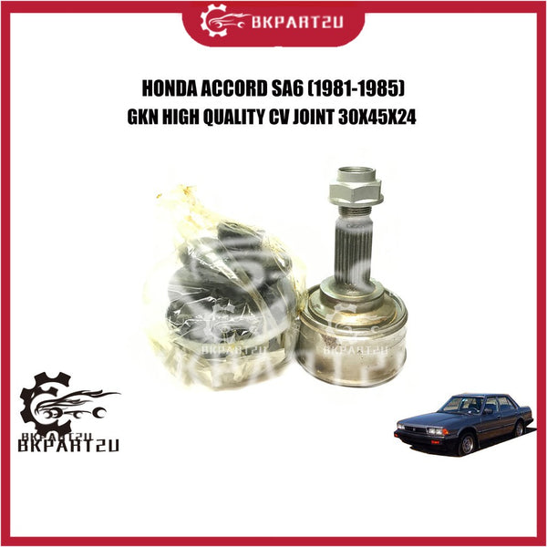 HONDA ACCORD SA6 (1981-1985) CV JOINT (DRIVE SHAFT HEAD) MADE BY GKN HIGH QUALITY C.V JOINT 302081 30X45X24