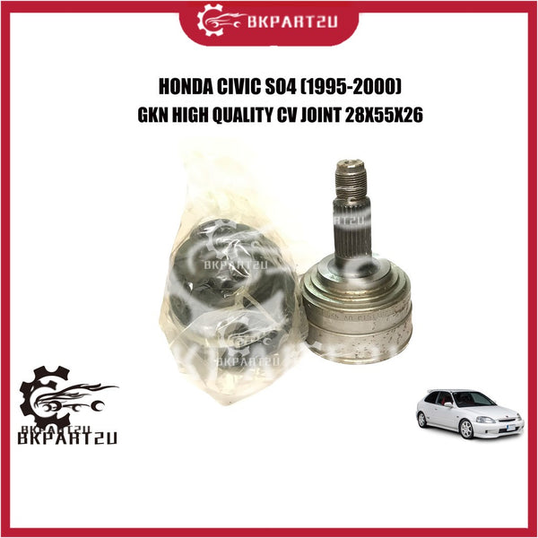 HONDA CIVIC SO4 EK (1995-2000) CV JOINT(DRIVE SHAFT HEAD) MADE BY GKN HIGH QUALITY C.V JOINT 303320 28X55X26
