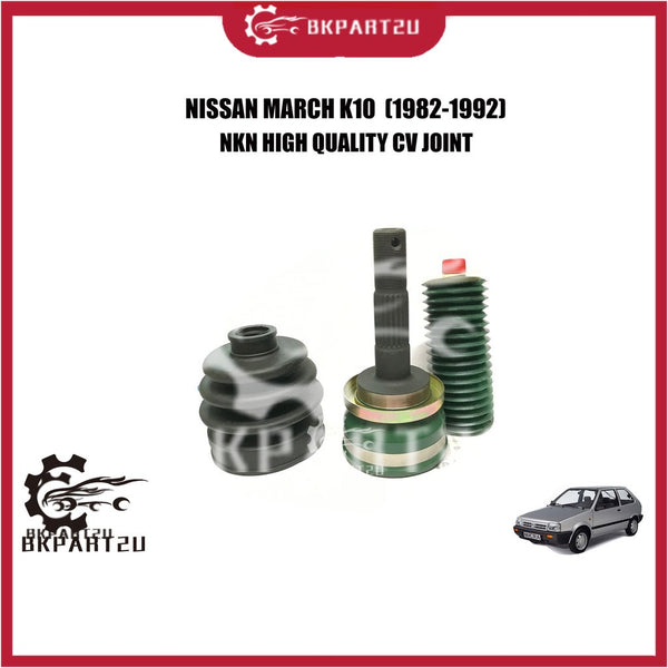 NISSAN MARCH K10  (1982-1992)CV JOINT (DRIVE SHAFT HEAD) MADE BY NKN HIGH QUALITY C.V JOINT N-4053-2H 39100-01B660