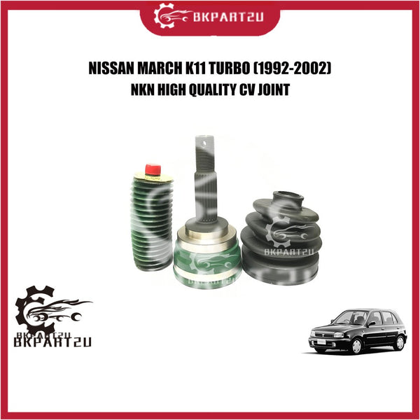 NISSAN MARCH K11 TURBO (1992-2002)CV JOINT (DRIVE SHAFT HEAD) MADE BY NKN HIGH QUALITY C.V JOINT N-4666-2H 46636-28018