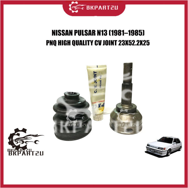 NISSAN PULSAR N13 23T (1981–1985) CV JOINT(DRIVE SHAFT HEAD) MADE BY PNQ HIGH QUALITY C.V JOINT  NI-006-NS 23X52.2X25