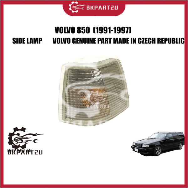 VOLVO 850 (1991-1997) SIDE LAMP SIGNAL LAMP SIDE LAMP LH VOLVO GENUINE PART MADE IN CZECH REPUBLIC ORIGINAL VOLVO
