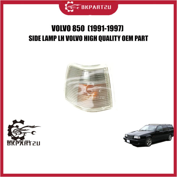 VOLVO 850 (1991-1997) SIDE LAMP SIGNAL LAMP SIDE LAMP RH VOLVO HIGH QUALITY OEM PART  MADE IN TAIWAN CLEAR STOCK MURAH