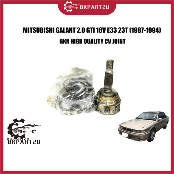 MITSUBISHI GALANT 2.0 GTI 16V E33 23T (1987-1994)CV JOINT(DRIVE SHAFT HEAD)MADE BY GKN HIGH QUALITY C.V JOINT 303391 GKN