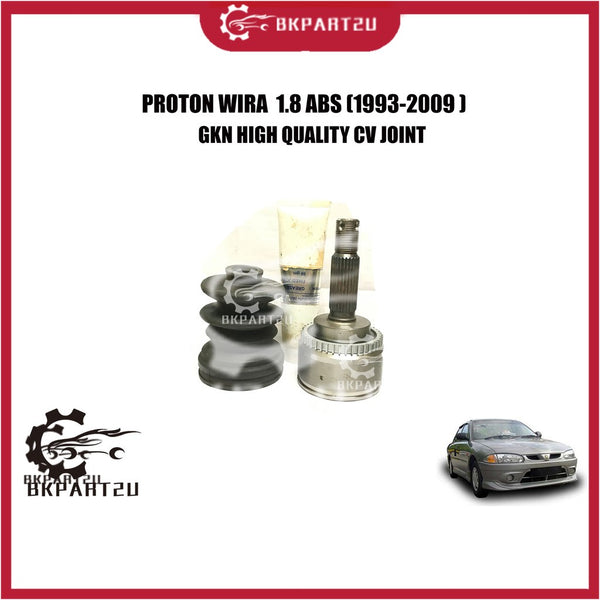 PROTON WIRA 1.8 ABS (1993-2009) CV JOINT (DRIVE SHAFT HEAD) MADE BY GKN HIGH QUALITY C.V JOINT 6A200004 GKN GERMANY