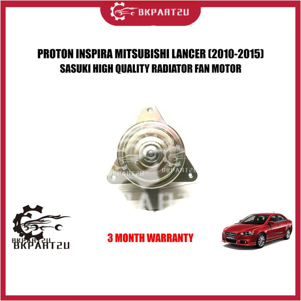 PROTON INSPIRA MITSUBISHI LANCER GT EVO10(2010-2015) SASUKI FAN MOTOR HIGH QUALITY RADIATOR FAN MOTOR 3 MONTH WARRANTY