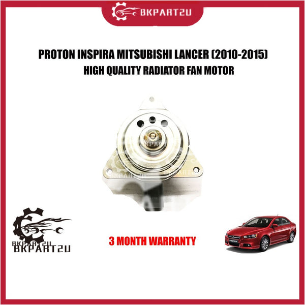 PROTON INSPIRA MITSUBISHI LANCER GT EVO10(2010-2015) RADIATOR FAN MOTOR HIGH QUALITY RADIATOR FAN MOTOR 3 MONTH WARRANTY