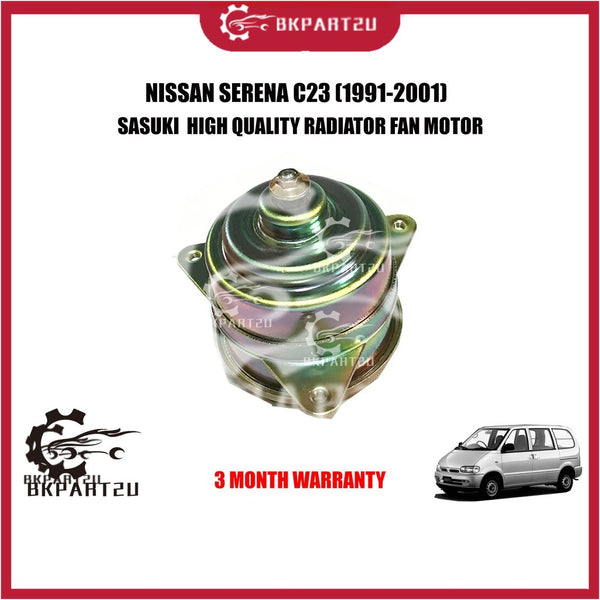 NISSAN SERENA C23 (1991-2001) HIGH QUALITY OEM RADIATOR FAN MOTOR 3 MONTH WARRANTY