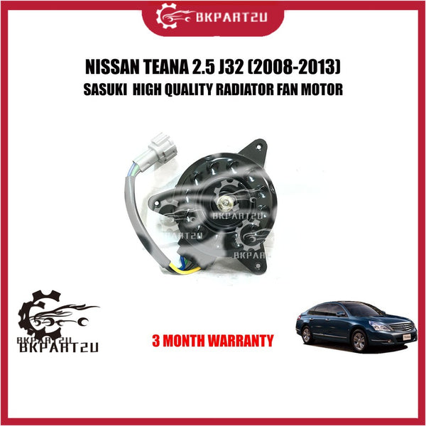 NISSAN TEANA 2.5 J32 (2008-2013) RADIATOR FAN MOTOR MADE BY SASUKI  HIGH QUALITY RADIATOR FAN MOTOR 3 MONTH WARRANTY
