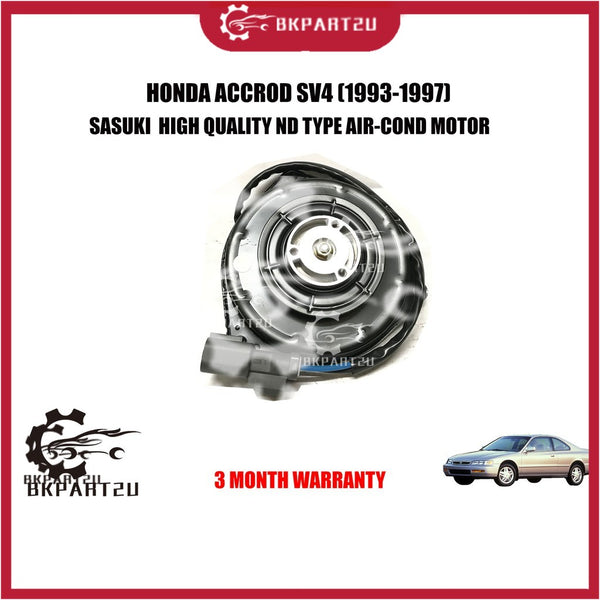 HONDA ACCROD SV4 (1993-1997)  AIR COND MOTOR MADE BY SASUKI  HIGH QUALITY AIR-COND MOTOR 3 MONTH WARRANTY ACM-2572T