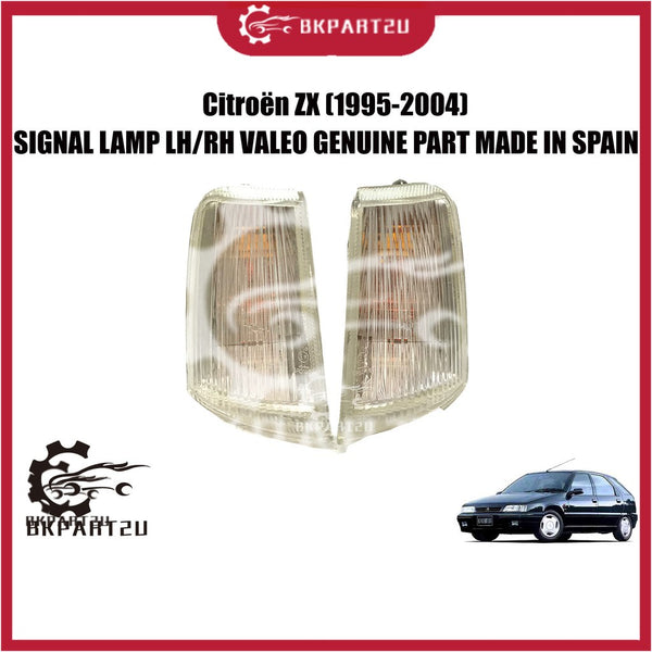 Citroën ZX (1995-2004)SIDE LAMP SIGNAL LAMP (ONE SET) LH/RH MADE BY VALEO GENUINE PART MADE IN SPAIN  CLEAR STOCK