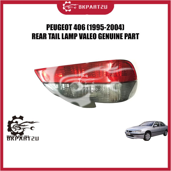 PEUGEOT 406 (1995-2004) REAR TAIL LAMP (LH) MADE BY VALEO GENUINE PART HIGH QUALITY CLEAR STOCK MURAH !!! ORIGINAL