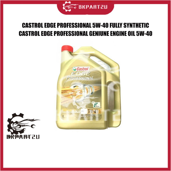 [Delivery on 48 hours]CASTROL EDGE PROFESSIONAL 5W-40 FULLY SYNTHETIC CASTROL EDGE PROFESSIONAL GENIUNE ENGINE OIL 5W-40