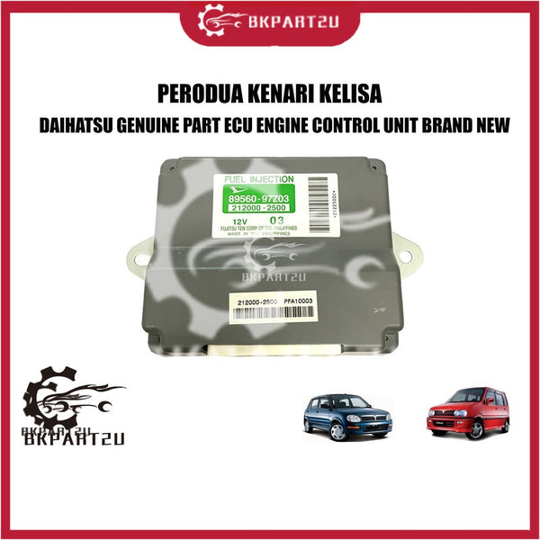 PERODUA KENARI KELISA (2001-2007) DAIHATSU GENUINE PART ECU ENGINE CONTROL UNIT NEW 89560-97Z03