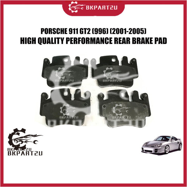 PORSCHE 911 GT2 (996) (2001-2005) REAR BRAKE PADS HIGH QUALITY PERFORMANCE REAR BRAKE PAD DB 9903 RS CLEAR READY STOCK