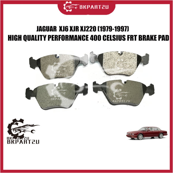 JAGUAR  XJ6 XJR XJ220 (1979-1997)MADE BY KING HIGH QUALITY PERFORMANCE 400 CELSIUS FRT BRAKE PAD DB1242KC