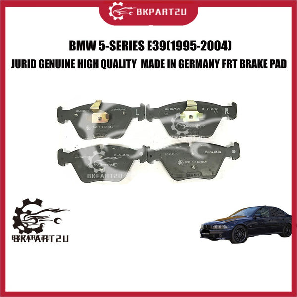 BMW 5-SERIES 520 525 535 E39(1995-2004) MADE BY JURID GENUINE HIGH QUALITY  MADE IN GERMANY FRT BRAKE PAD 571880-J