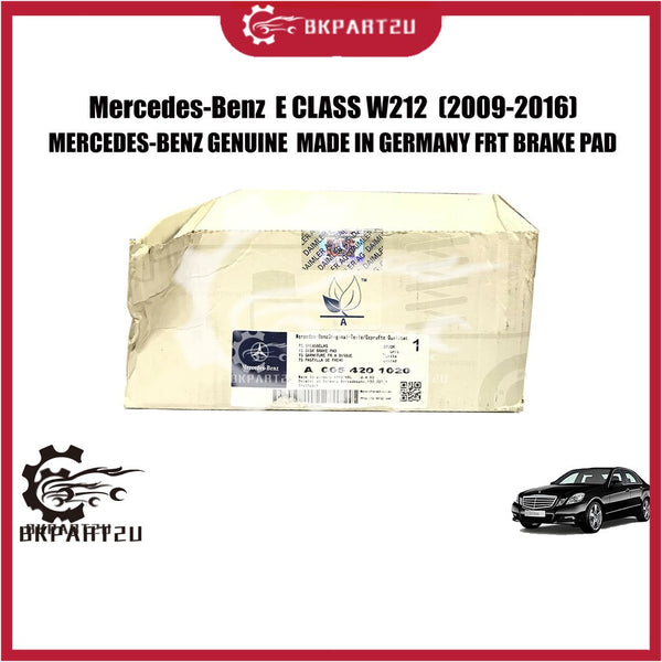 Mercedes-Benz E-CLASS W212 W207(2009-2016)GENUINE MERCEDES-BENZ Brake pad MADE IN GERMANY 🇩🇪 HIGH QUALITY 005 420 1020