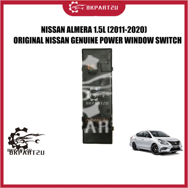 NISSAN ALMERA 1.5L,NAVARA (2011-2020) ORIGINAL NISSAN GENUINE POWER WINDOW SWITCH NILES THAILAND 25401-5M000