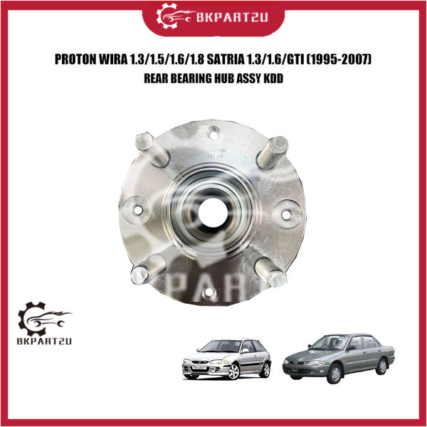 PROTON WIRA 1.3/1.5/1.6/1.8 SATRIA 1.3/1.6/GTI REAR BEARING HUB ASSY KDD