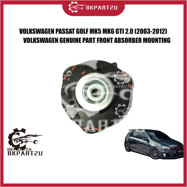 VOLKSWAGEN PASSAT GOLF MK5 MK6 1.4 2.0 (2003-2012) VOLKSWAGEN GENUINE FRONT ABSORBER MOUNTING 1PCS