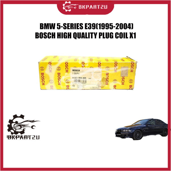 [Delivery on 48 hours]BMW 5-SERIES E39 525 E46 325 (1995-2004) ORIGINAL  BOSCH HIGH QUALITY PLUG COIL X1  0 221 504 465