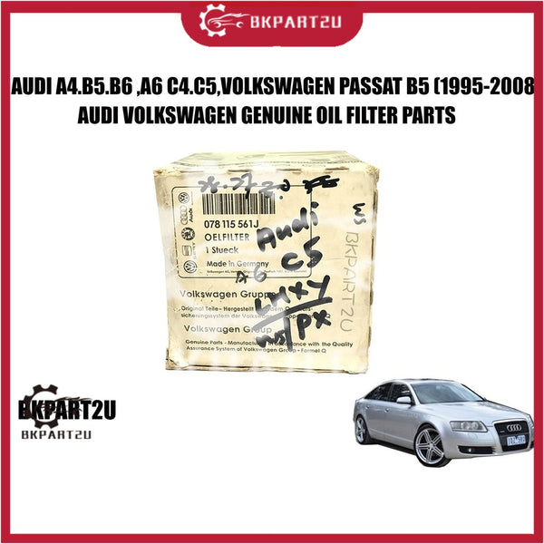 AUDI A4.B5.B6 ,A6 C4.C5,VOLKSWAGEN PASSAT B5 (1995-2008)ORIGINAL GENUINE OIL FILTER 078 115 562 J