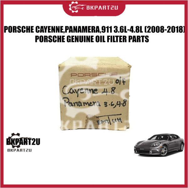 PORSCHE CAYENNE,PANAMERA,911 3.6L-4.8L (2008-2018) PORSCHE GENUINE OIL FILTER 948 107 222 00